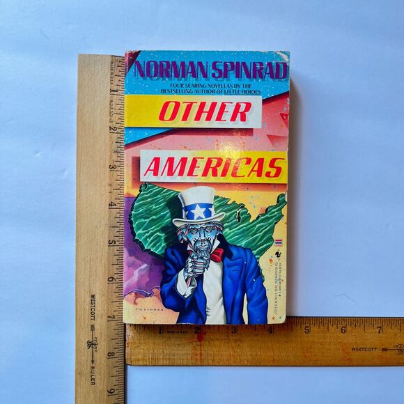 OTHER AMERICAS by Norman Spinrad 1988 Bantam 1st Printing Paperback Rare HTF - Picture 6 of 8